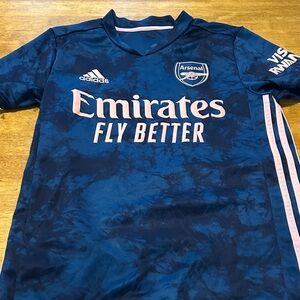 Adidas Arsenal Blue and Pink Jersey